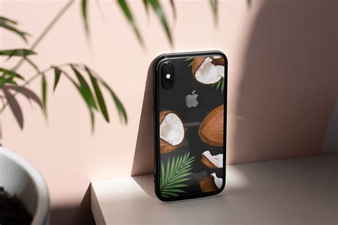 Download Iphone X clear case mock-up